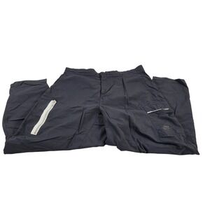 Nike Men's Black Nylon Cargo Pants Athletic Jogger Track Sports Size M